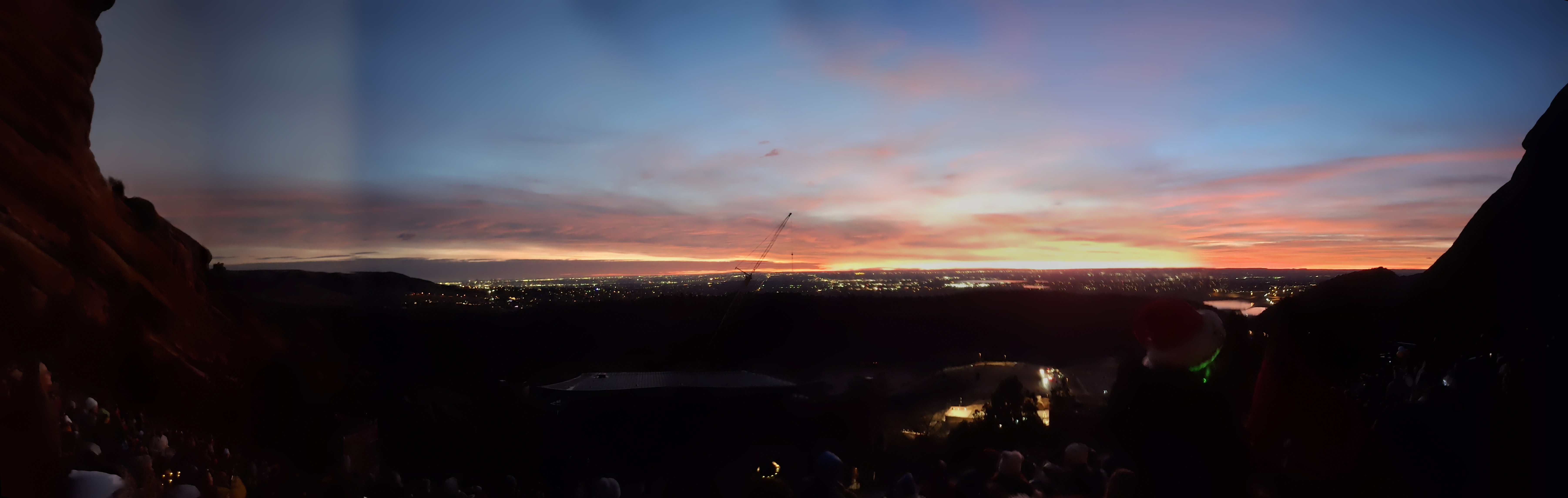 Half Hour before actual sunrise